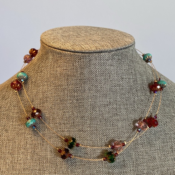 Jewelry - Vintage LUXE 925 Crystal Necklace